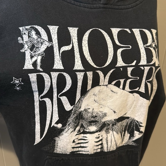 Z Phoebe Bridgers Men/Unisex Medium Sweater Hoodie Punisher Portrait Skeleton - Picture 3 of 6